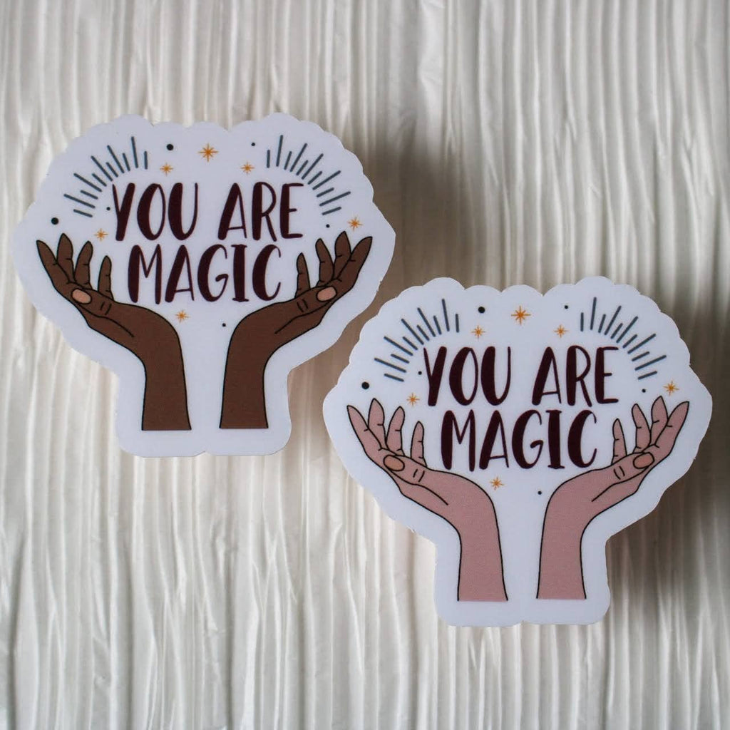 You Are Magic Sticker: Mocha Skin Tone