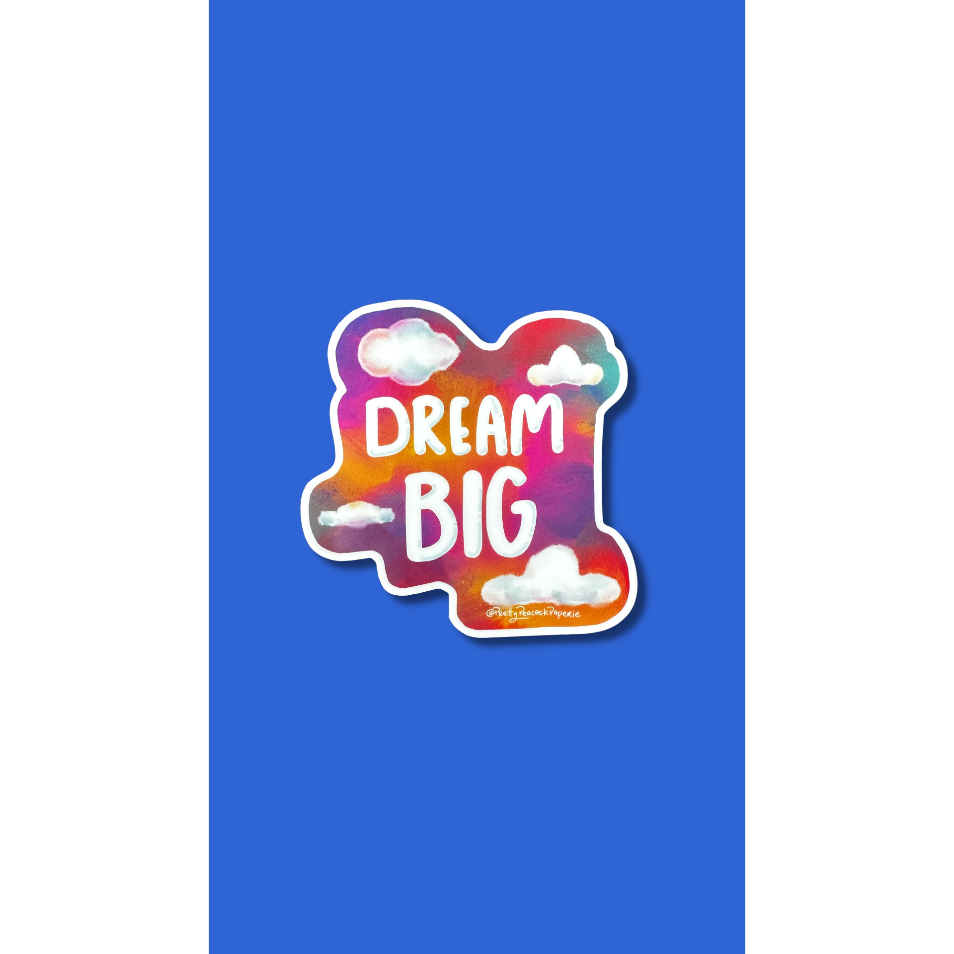 Dream Big Vinyl Sticker