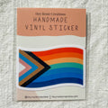 LGBTQIA+ Flag Sticker